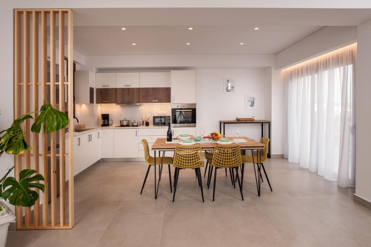 Thyme Sea View Apartments By 8Essentially Souda Dış mekan fotoğraf