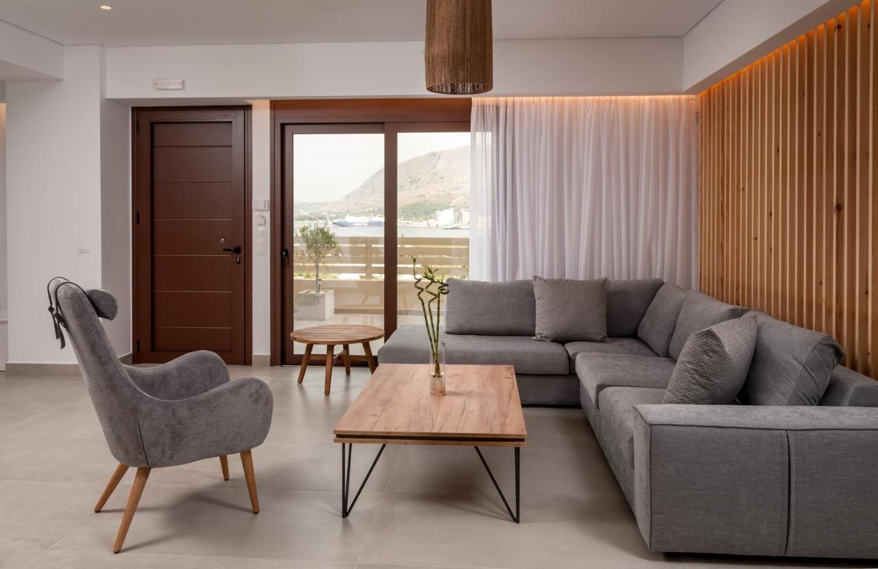 Thyme Sea View Apartments By 8Essentially Souda Dış mekan fotoğraf