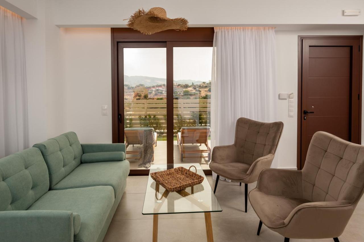 Thyme Sea View Apartments By 8Essentially Souda Dış mekan fotoğraf