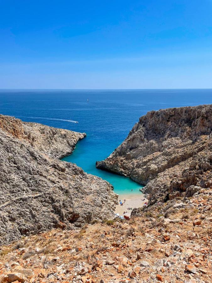Thyme Sea View Apartments By 8Essentially Souda Dış mekan fotoğraf